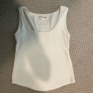 Free People cream tank